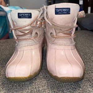Toddler Pink Sperry size 9m